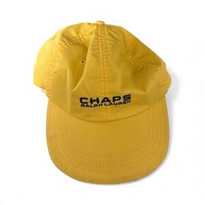 Vintage Chaps Ralph Lauren Yellow Cap